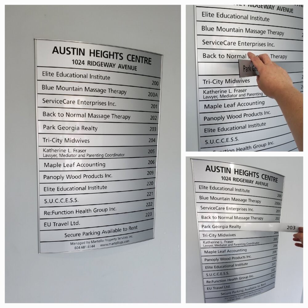 Custom VS600 Curved Directory sample AUSTIN